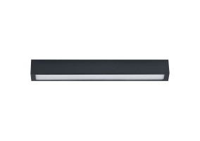 Sieninis šviestuvas STRAIGHT LED WALL GRAPHITE S